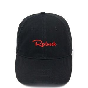 Red Neck Classic: Hat with 'Red Neck' Embroidery for Bold Statement-Making Style